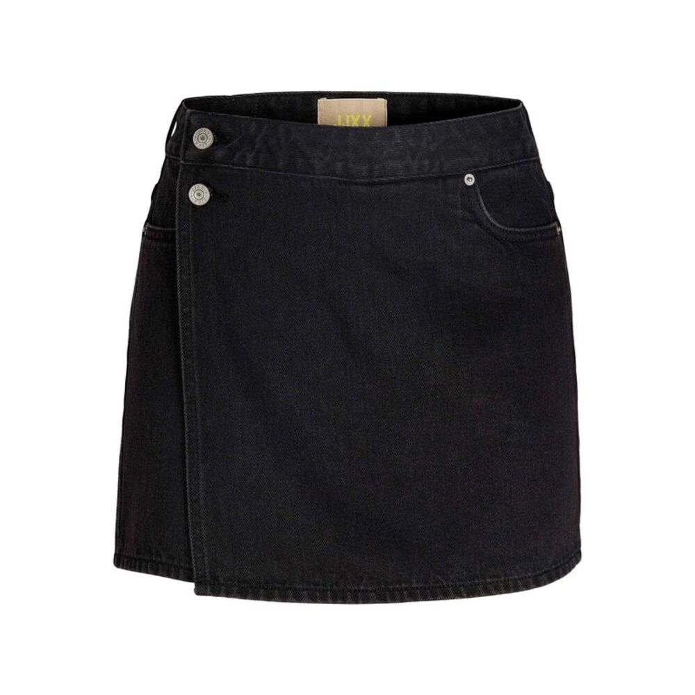 JJXX Womens/Ladies Greta Denim High Waist Mini Skirt / Black Denim